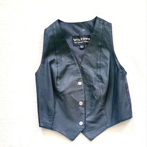 Wilson Leather Vest Size M